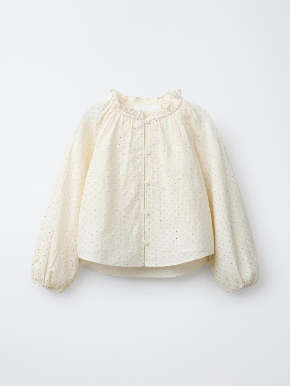 NWT Zara Girl's Studded Blouse Top Shirt 12-13 156cm